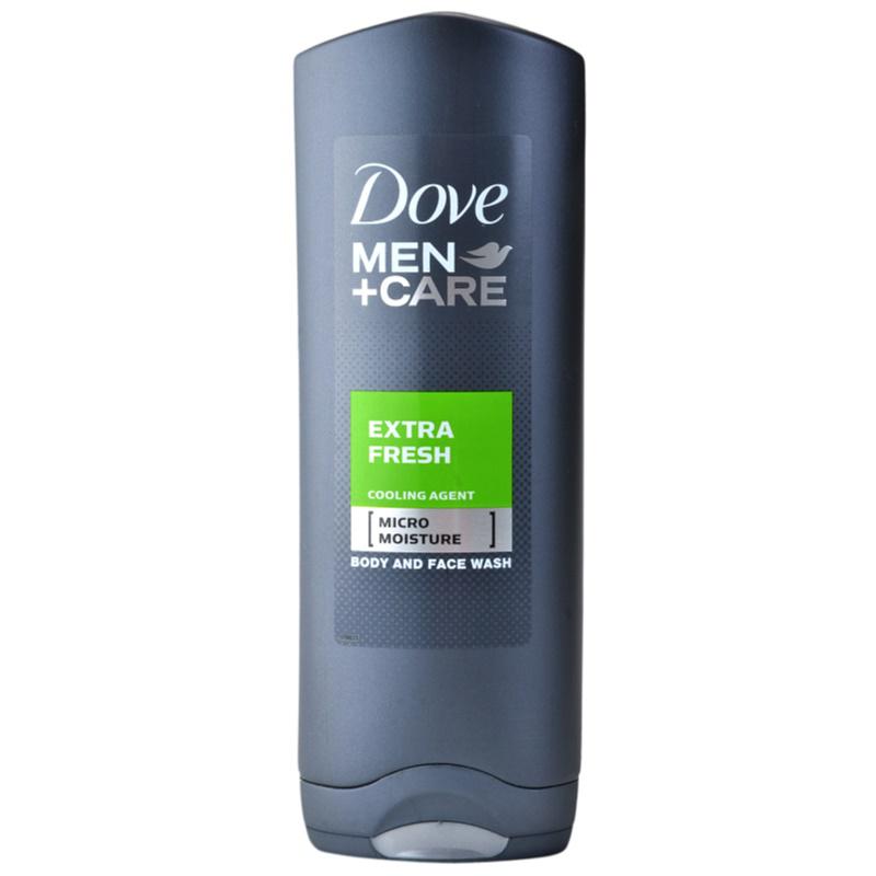 Dove Men+Care Extra Fresh sprchový gel na tělo a obličej