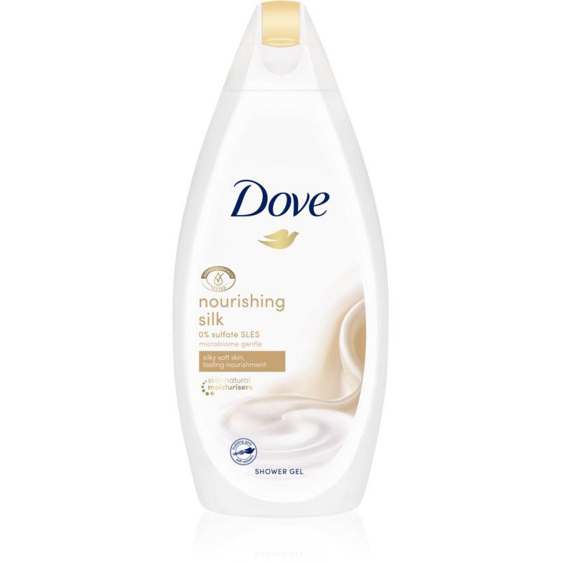 Dove Silk Glow vyživující sprchový gel pro jemnou a hladkou pokožku