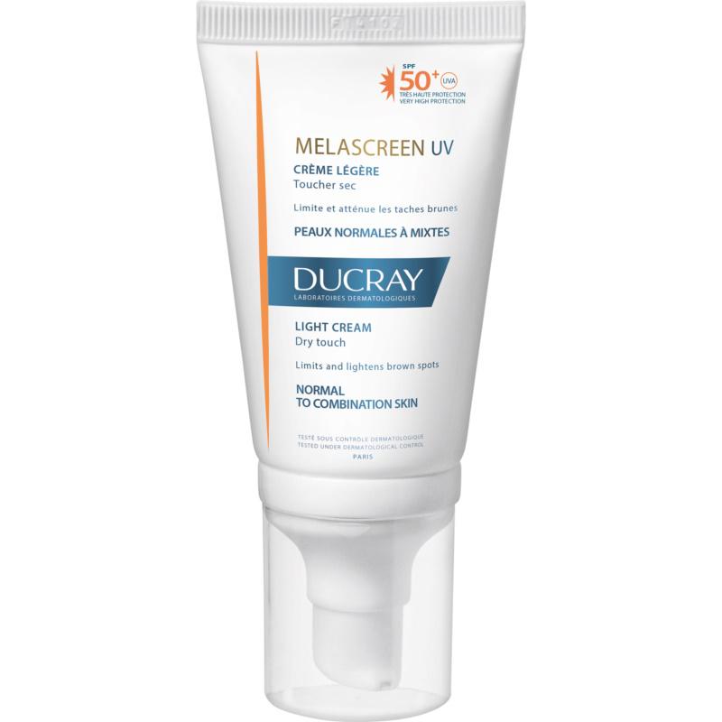 Ducray Melascreen Light lehký krém na opalování proti pigmentovým skvrnám SPF 50+