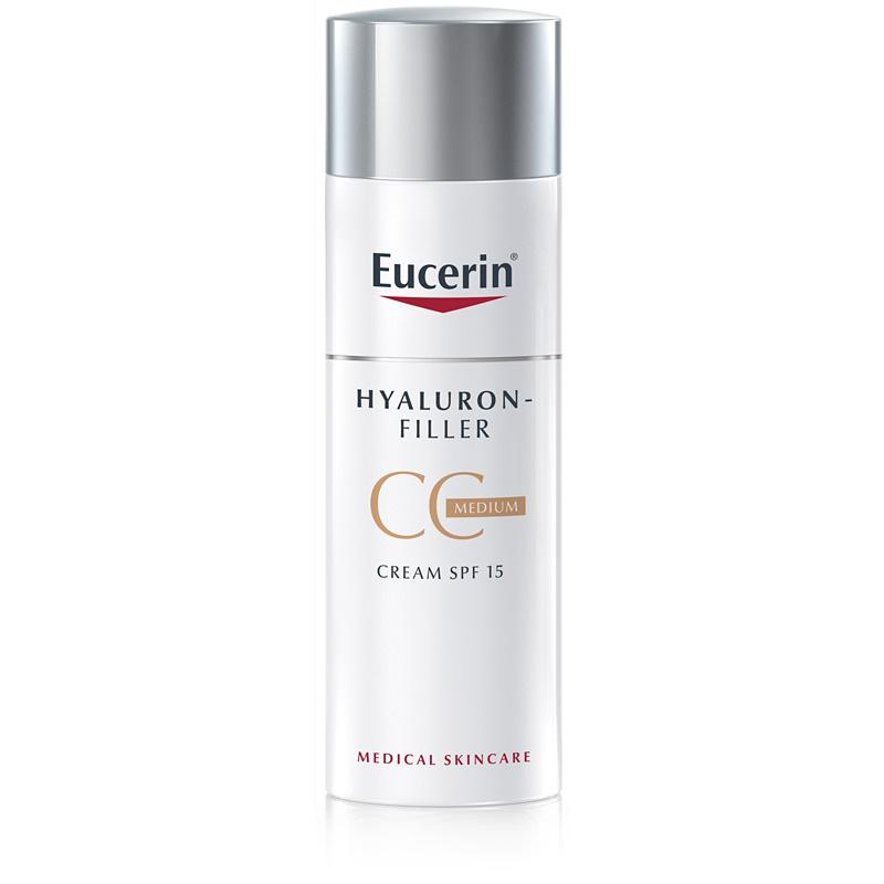 Eucerin Hyaluron-Filler CC krém proti hlubokým vráskám SPF 15