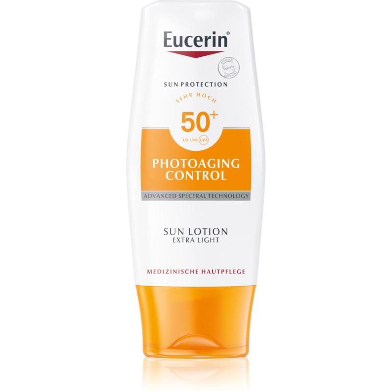 Eucerin Sun Photoaging Control extra lehké mléko na opalování SPF 50+