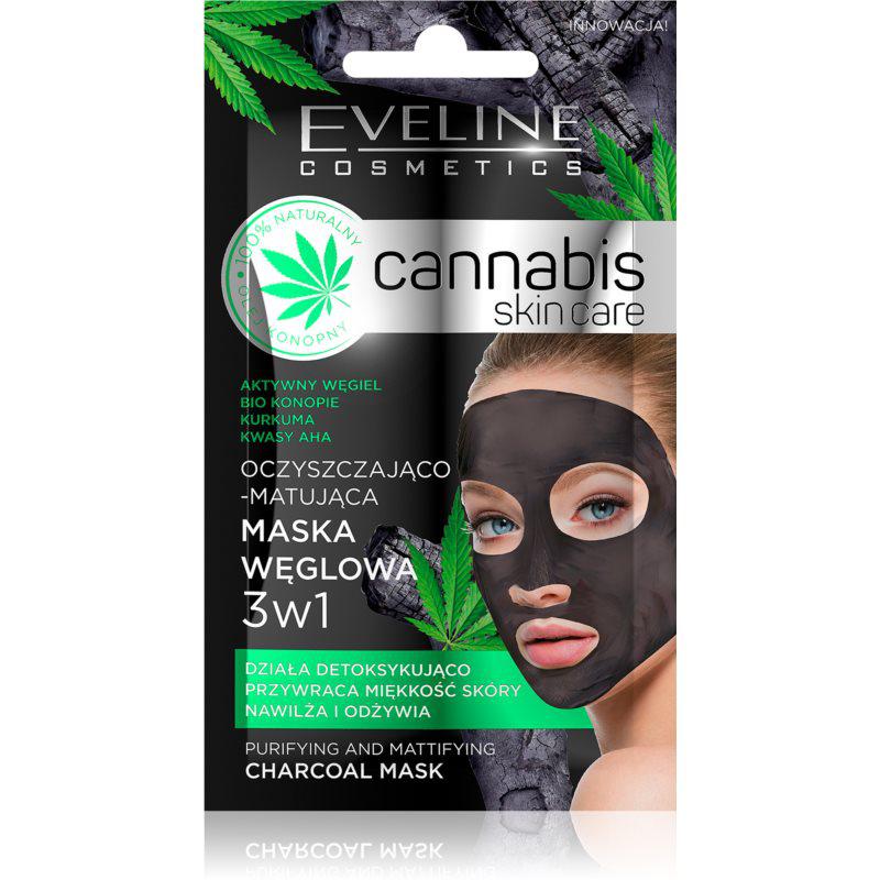 Eveline Cosmetics Cannabis čistící jílová pleťová maska