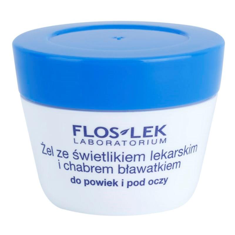 FlosLek Laboratorium Eye Care gel na oční okolí s očíankou a chrpy