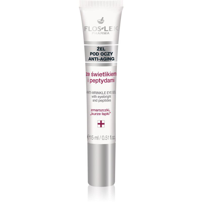FlosLek Pharma Eye Care oční gel s protivráskovým účinkem