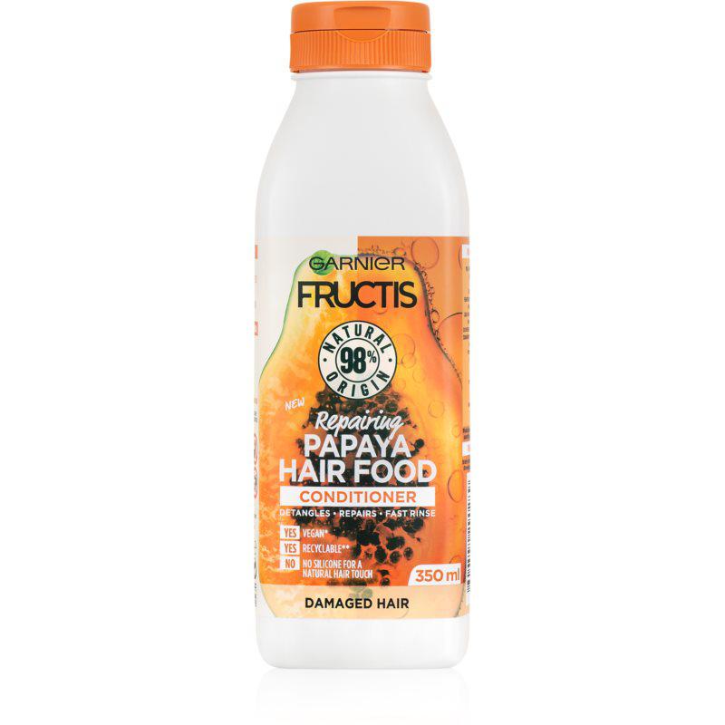 Garnier Fructis Papaya Hair Food regenerační kondicionér pro poškozené vlasy