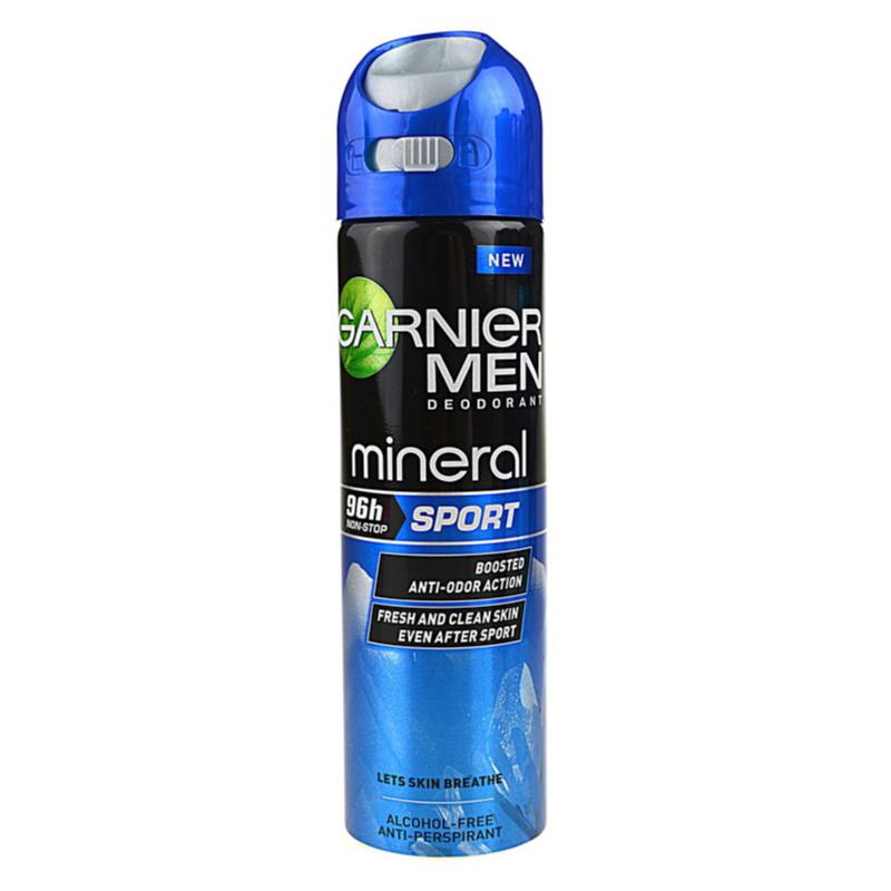 Garnier Men Mineral Sport antiperspirant ve spreji 96h