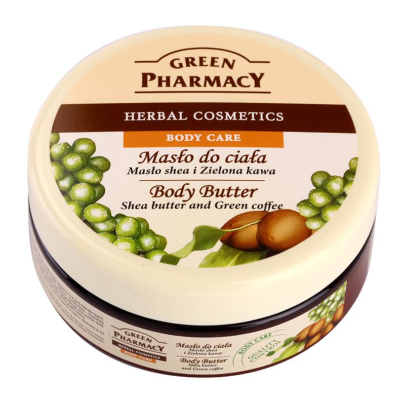 Green Pharmacy Body Care Shea Butter & Green Coffee tělové máslo