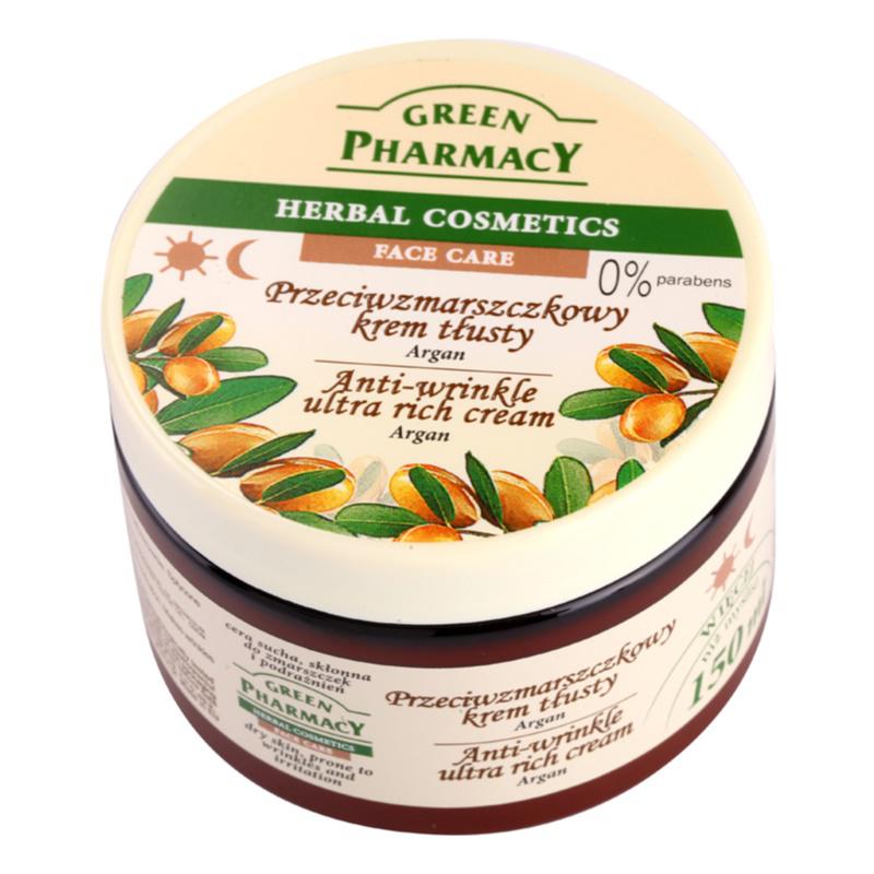 Green Pharmacy Face Care Argan výživný protivráskový krém pro suchou pleť