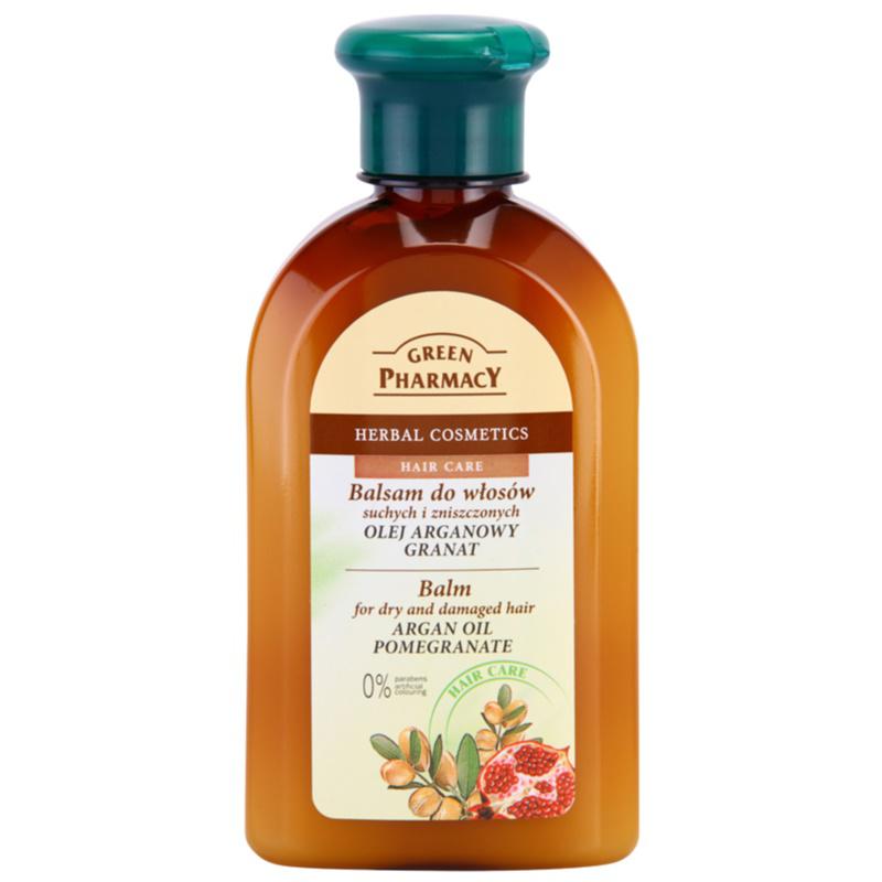 Green Pharmacy Hair Care Argan Oil & Pomegranate balzám pro suché a poškozené vlasy