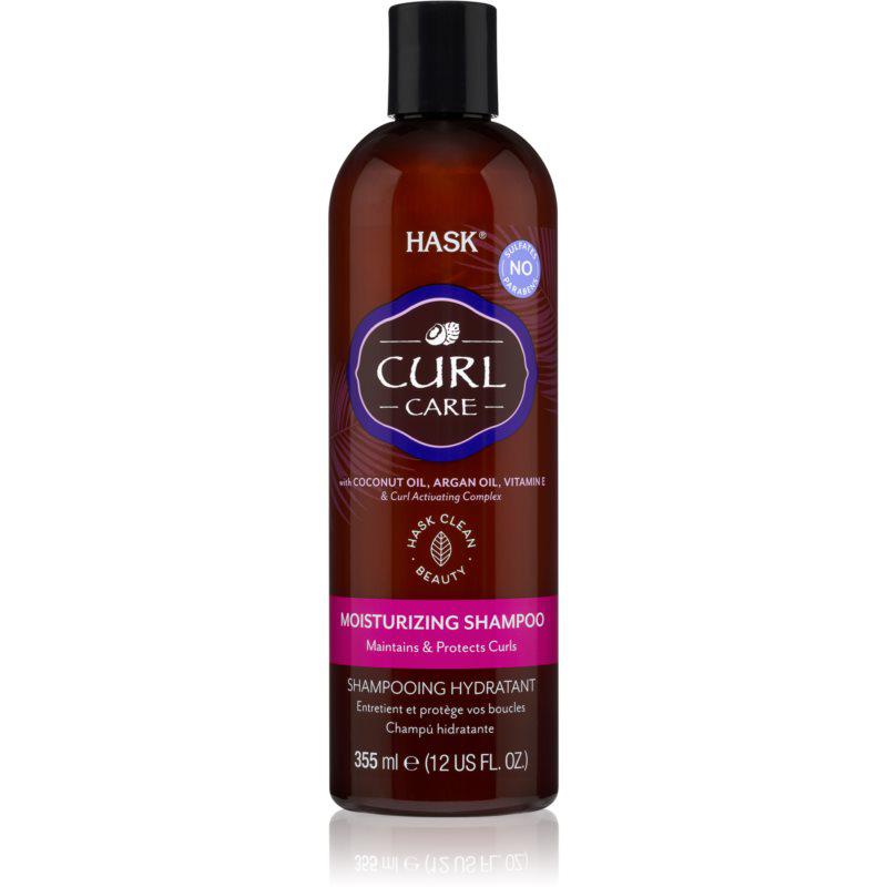 HASK Curl Care hydratační šampon pro vlnité a kudrnaté vlasy