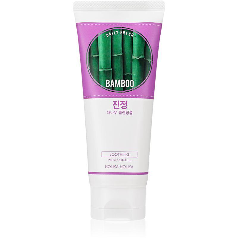 Holika Holika Daily Fresh Bamboo čistící pěna s matujícím účinkem hydratační
