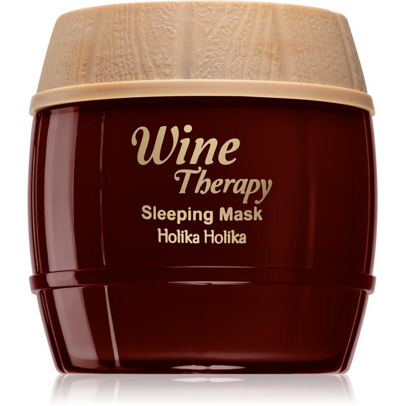 Holika Holika Wine Therapy noční maska proti vráskám