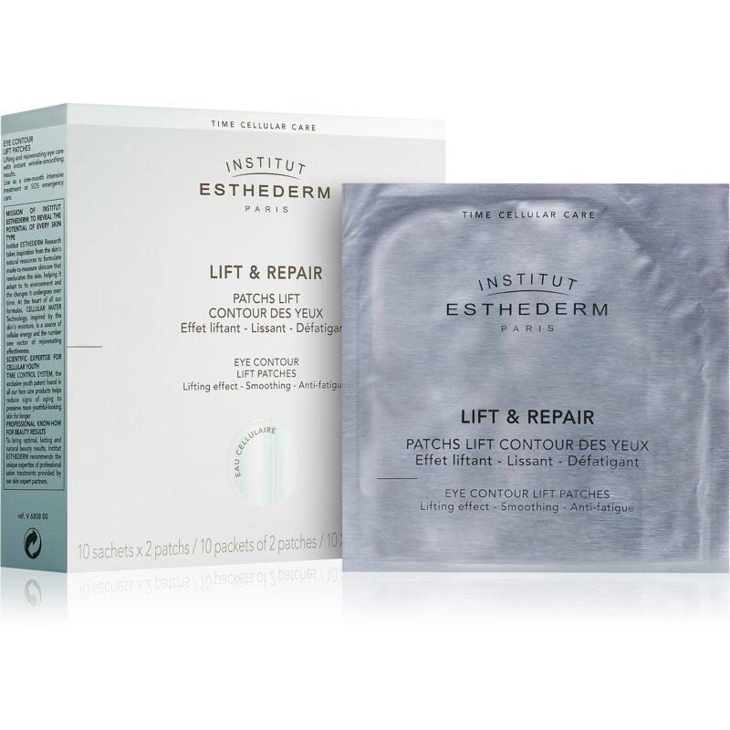 Institut Esthederm Lift & Repair Eye Contour Lift Patches vypínací oční maska ve formě náplastí (Cellular Care) 10 x