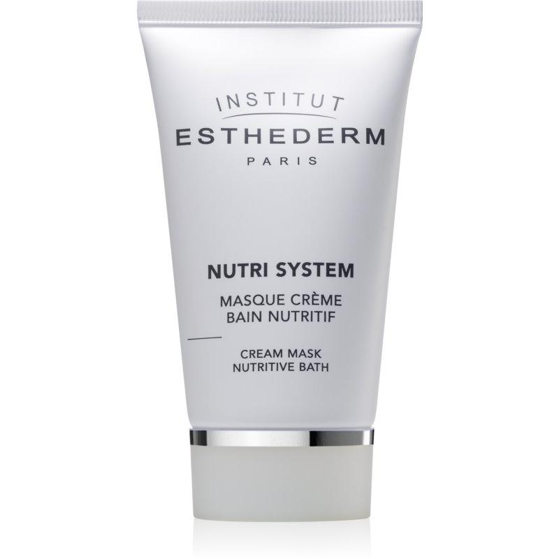 Institut Esthederm Nutri System Cream Mask Nutritive Bath výživná krémová maska s omlazujícím účinkem