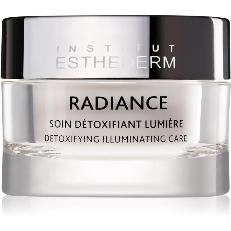 Institut Esthederm Radiance Detoxifying Illuminating Care krém proti prvním známkám stárnutí pro rozjasnění a vyhlazení pleti