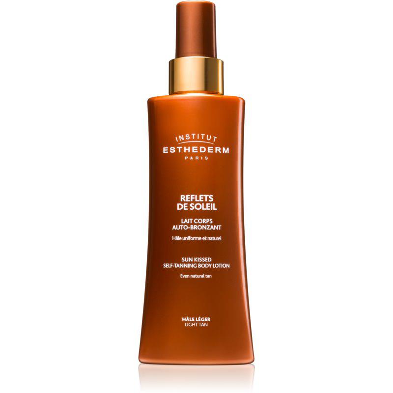 Institut Esthederm Sun Sheen Sun Kissed Self-Tanning Body Gel samoopalovací krém na tělo odstín Light Tan