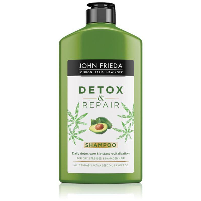 John Frieda Detox & Repair čistící detoxikační šampon pro poškozené vlasy