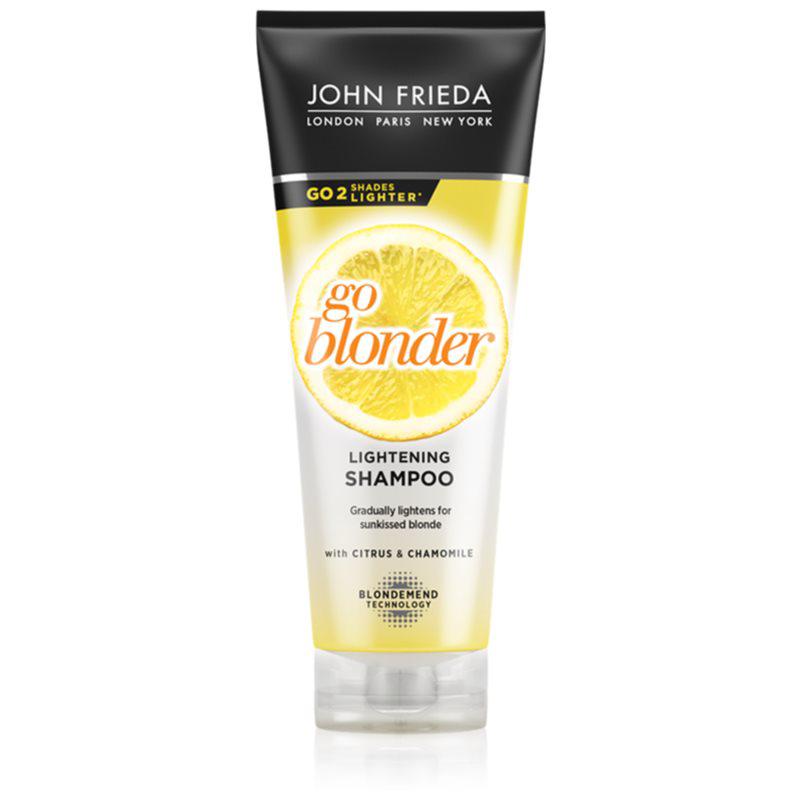 John Frieda Sheer Blonde Go Blonder zesvětlující šampon pro blond vlasy