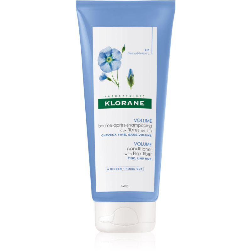 Klorane Flax Fiber kondicionér pro jemné vlasy bez objemu