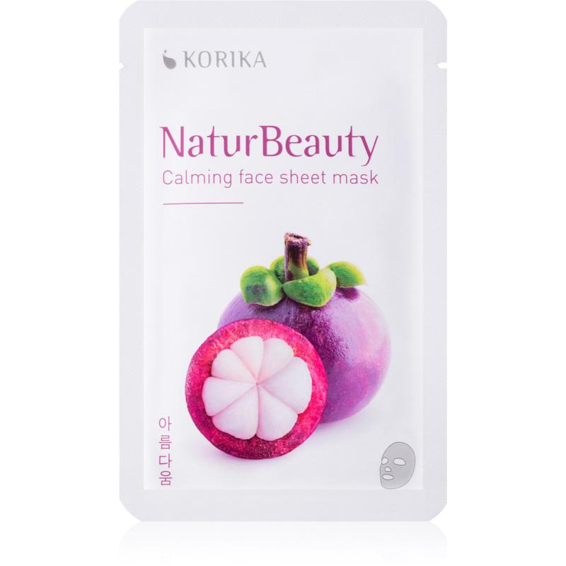 KORIKA NaturBeauty uklidňující plátěnková maska