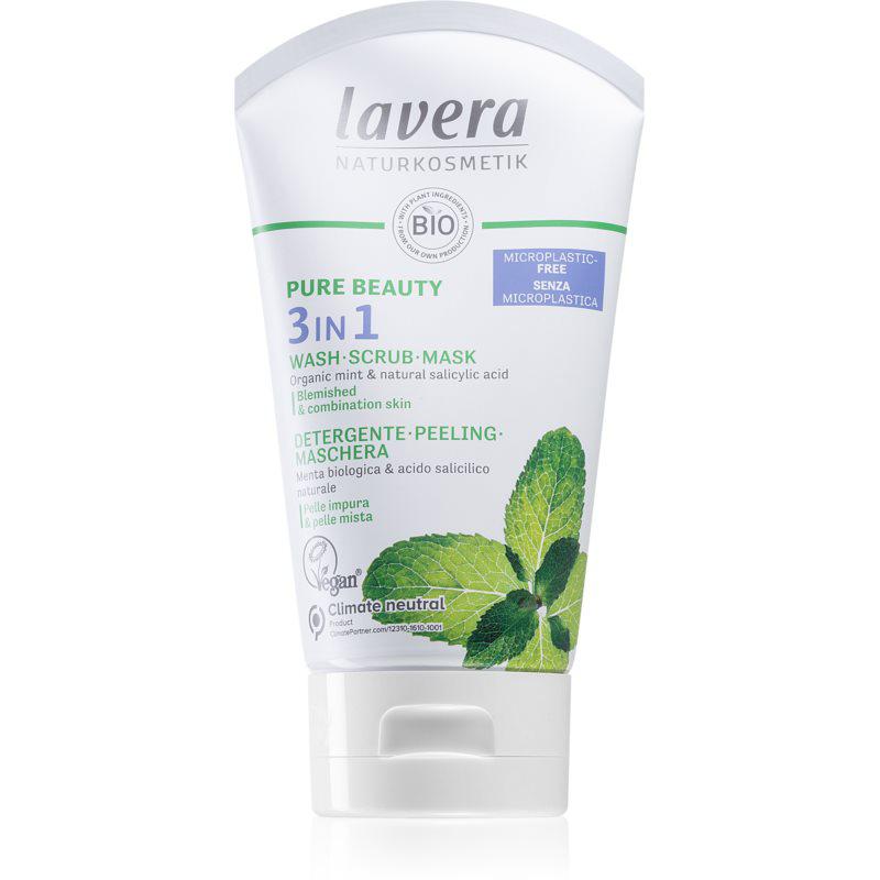 Lavera Pure Beauty hloubkově čistící gel 3v1