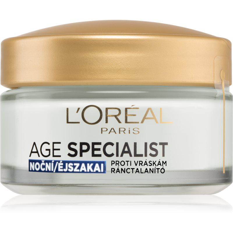 L'Oréal Paris Age Specialist 55+ noční krém proti vráskám
