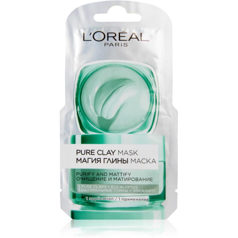L'Oréal Paris Pure Clay čistící matující maska