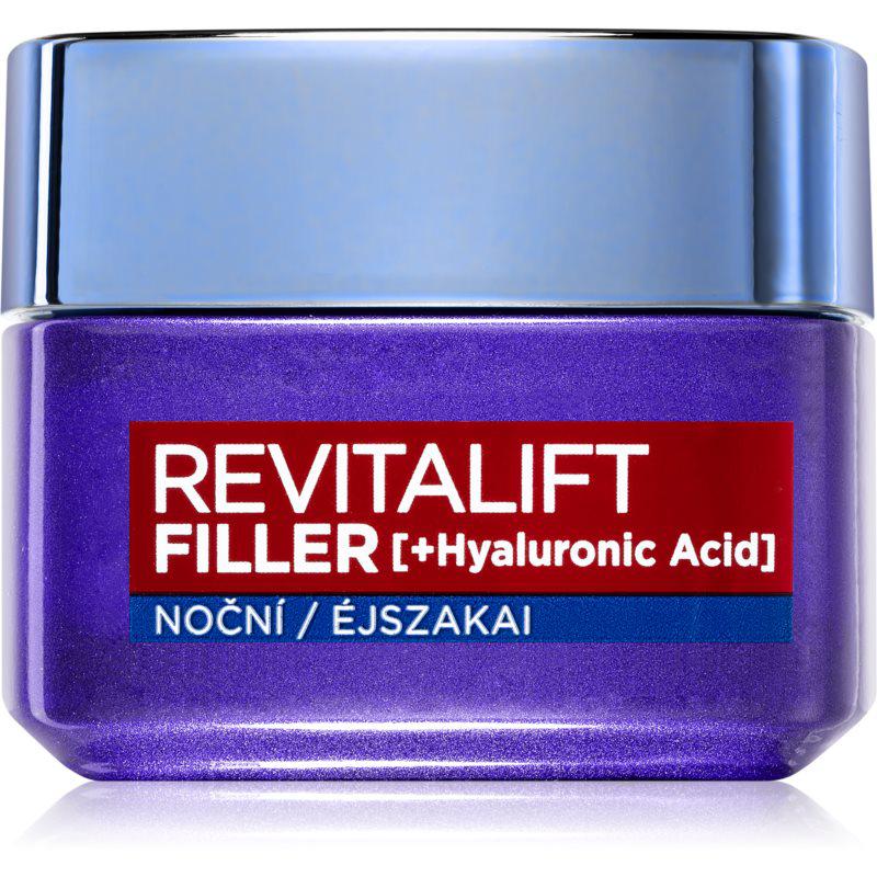 L'Oréal Paris Revitalift Filler vyplňující noční krém proti stárnutí