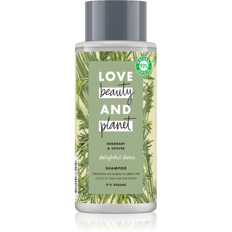 Love Beauty & Planet Delightful Detox čistící šampon pro mastné vlasy