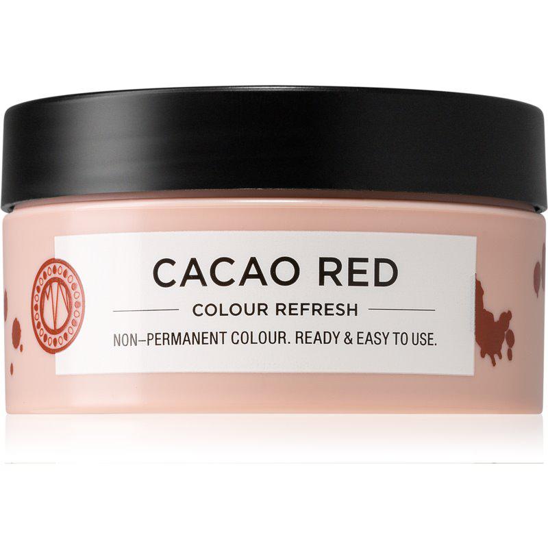 Maria Nila Colour Refresh Cacao Red jemná vyživující maska bez permanentních barevných pigmentů