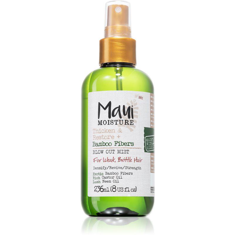 Maui Moisture Thicken & Restore + Bamboo Fibers posilující sprej pro jemné vlasy bez objemu