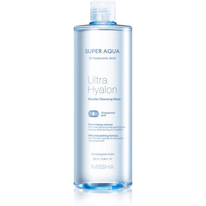 Missha Super Aqua 10 Hyaluronic Acid jemná čistící micelární voda