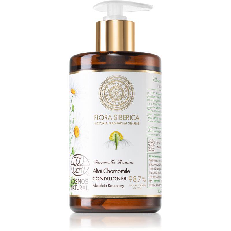 Natura Siberica Flora Siberica Altai Chamomile kondicionér pro slabé a poškozené vlasy
