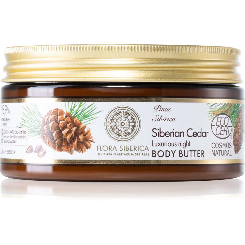 Natura Siberica Flora Siberica Siberian Cedar vyživující tělové máslo na noc