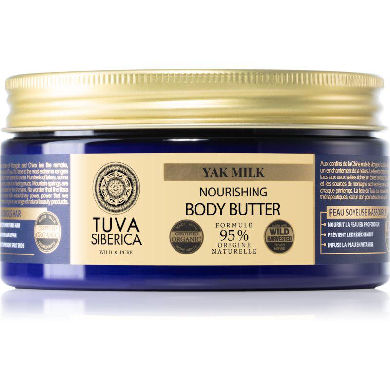 Natura Siberica Tuva Siberica Yak Milk vyživující tělové máslo
