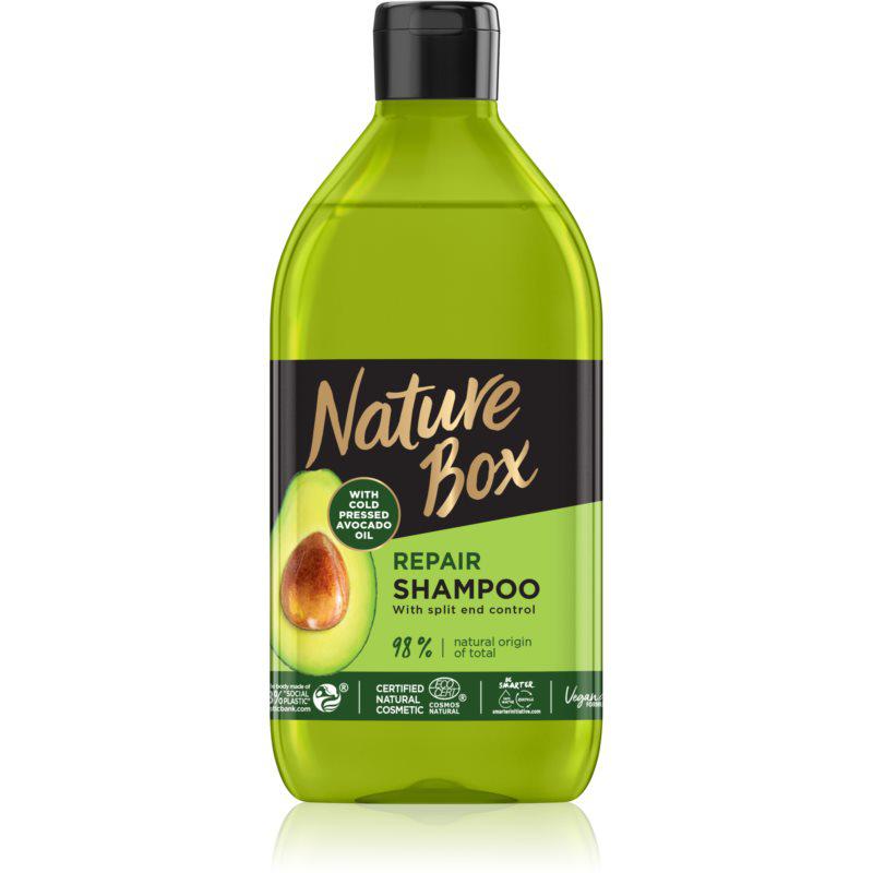 Nature Box Avocado hloubkově regenerační šampon na roztřepené konečky vlasů