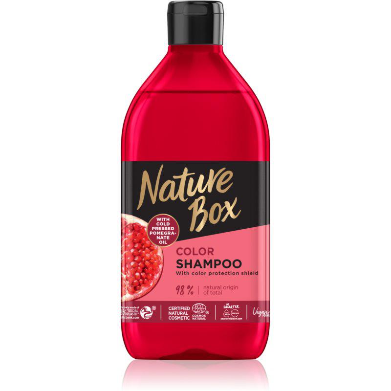 Nature Box Pomegranate hydratační a revitalizační šampon pro ochranu barvy