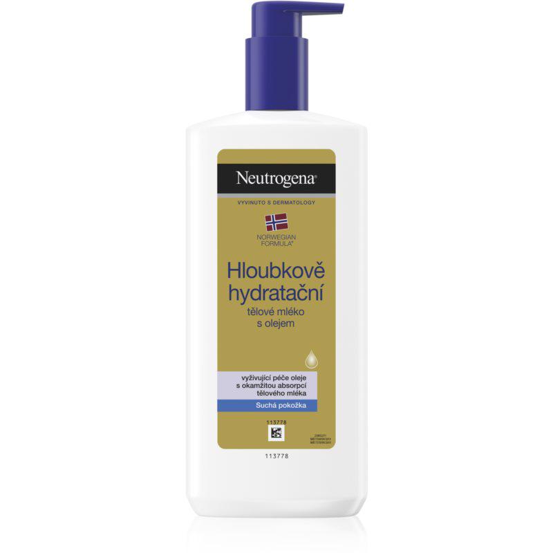 Neutrogena Norwegian Formula® Deep Moisture hloubkově hydratační tělové mléko s olejem