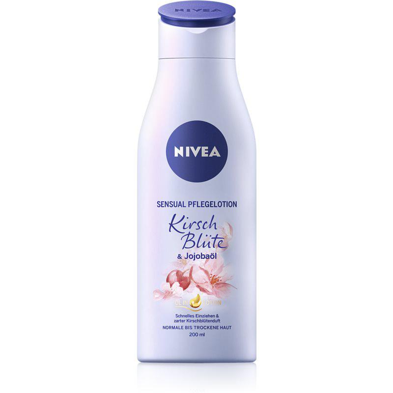 Nivea Cherry Blossom & Jojoba Oil tělové mléko s olejem