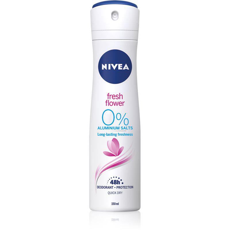 Nivea Fresh Flower deodorant ve spreji 48H