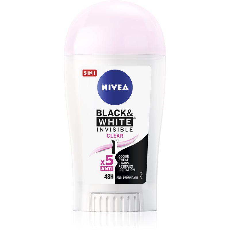Nivea Invisible Black & White Clear antiperspirant 48h