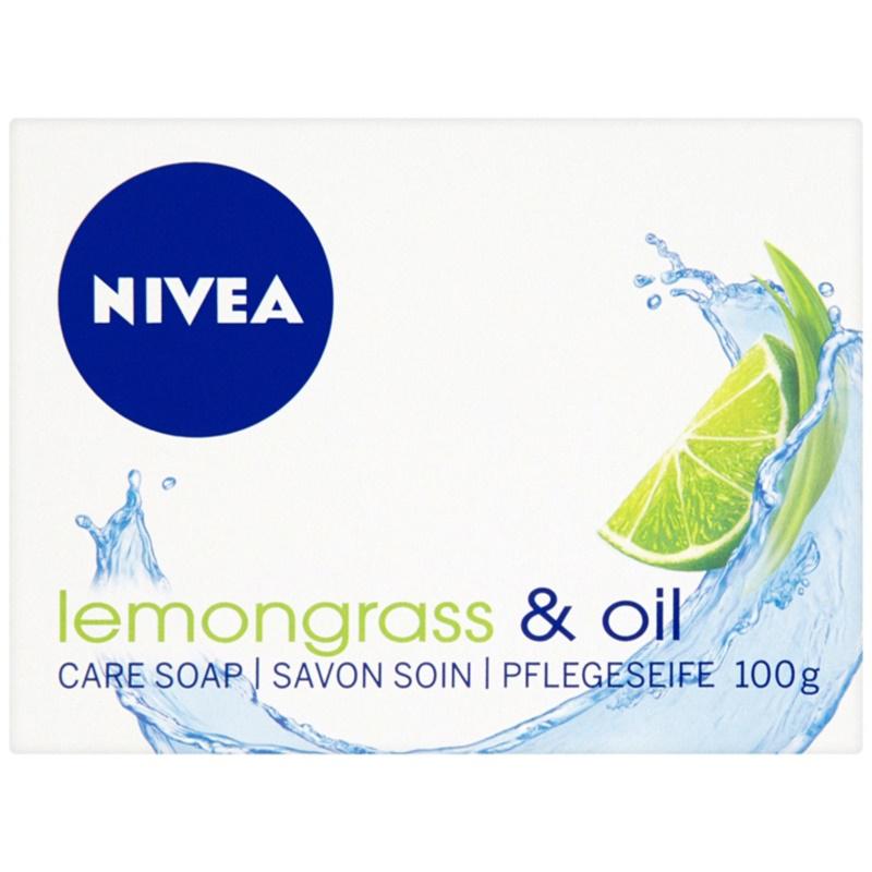 Nivea Lemongrass & Oil tuhé mýdlo