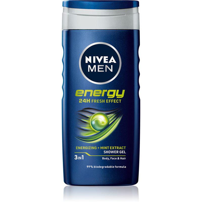 Nivea Men Energy sprchový gel na obličej, tělo a vlasy