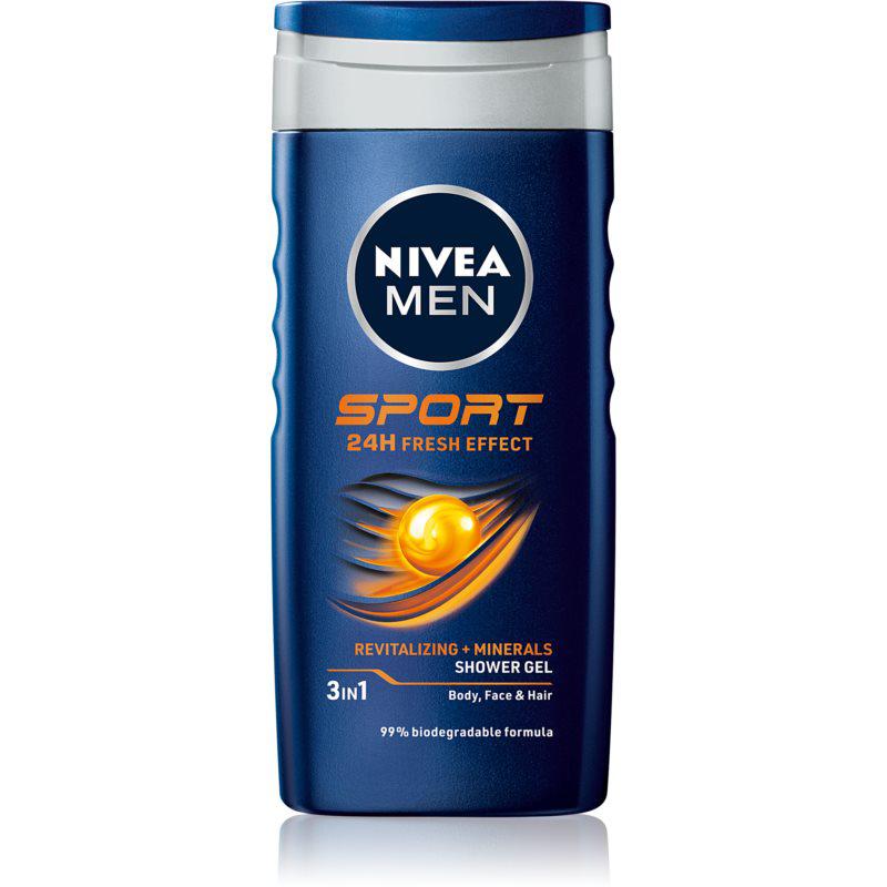 Nivea Men Sport sprchový gel na obličej, tělo a vlasy