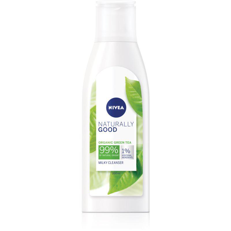 Nivea Naturally Good čistící pleťové mléko