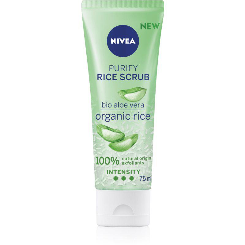 Nivea Rice Scrub Aloe Vera čistící pleťový peeling