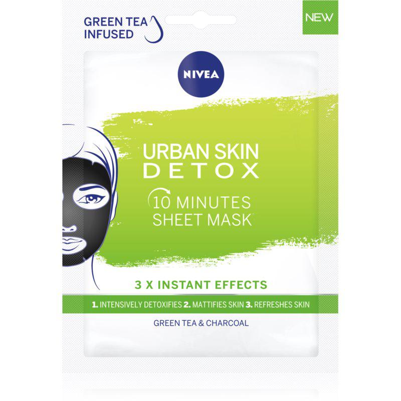 Nivea Urban Skin Detox čistící a detoxikační maska s aktivním uhlím