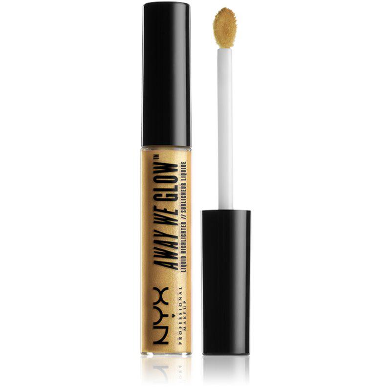 NYX Professional Makeup Away We Glow tekutý rozjasňovač