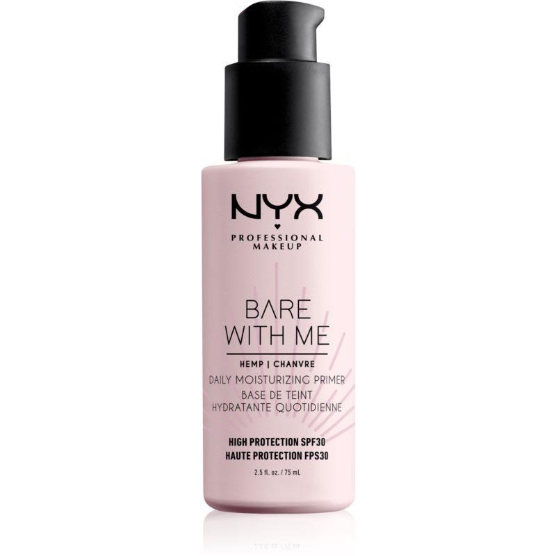 NYX Professional Makeup Bare With Me Hemp SPF 30 Daily Moisturizing Primer hydratační podkladová báze