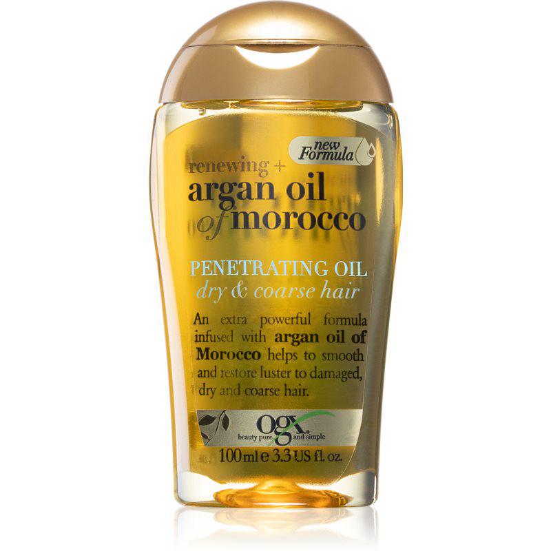 OGX Argan Oil Of Morocco vyživující olej pro suché a nepoddajné vlasy